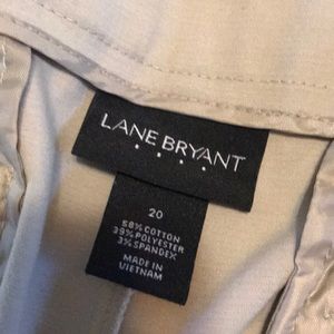 Khaki capris from Lane Bryant